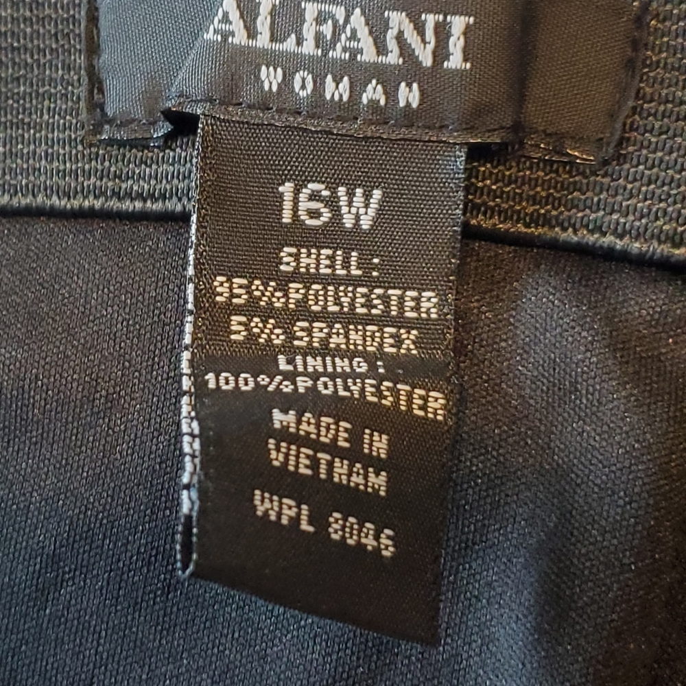Alfani Black Asymmetrical Skirt - Picture 5 of 7